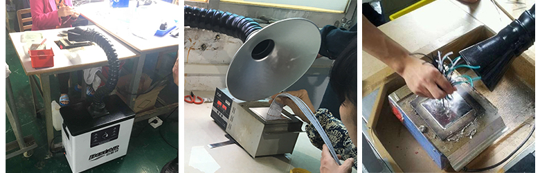 熔錫爐焊錫煙霧凈化器應用